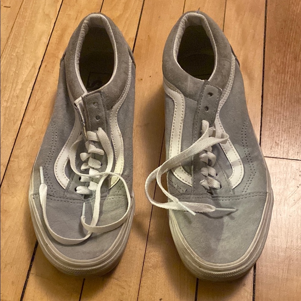 Vans Men's/Woman’s Blue and White Sneakers